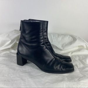 Stuart Weitzman Black Leather Boots